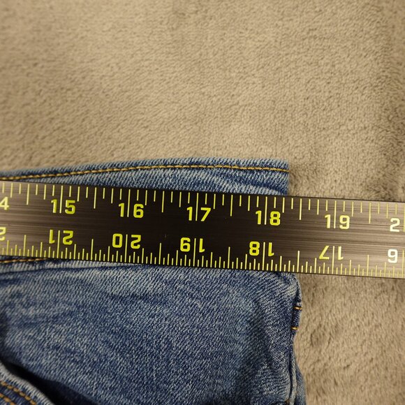 Levi's jeans Wedgie Straight women's 18W blue denim button fly red tab high rise - Picture 7 of 14